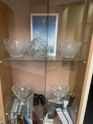 Продам очень много хрусталя советских времен