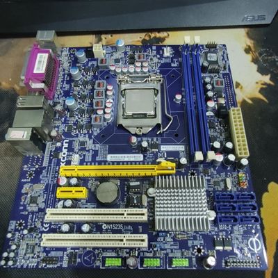 Sifatli komplekt i5 750 H55 plata PCI slotlari bor