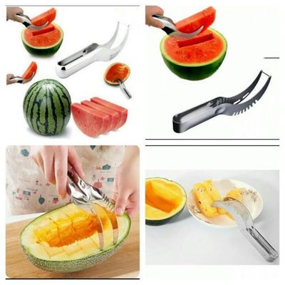 Slicer Слайсер Нож-щипцы для резки дыни, арбуза!
