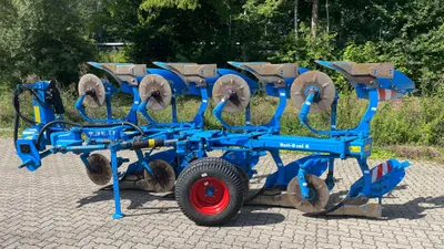Lemken Vari-Opal 8 омоч, плуг Claas, Case, John Deere, Belarus tortadi