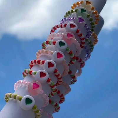Браслет и кольцо из бисера