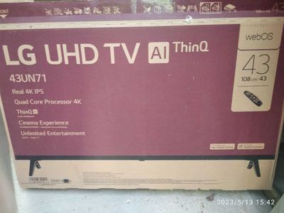 Продается телевизор LG UHD TV 43 UN71 Индонезия оригинал