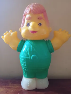 Игрушка СССР Карлсон 35 см, пластмасса