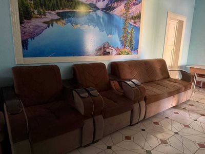 Продается раскладной диван и кресло