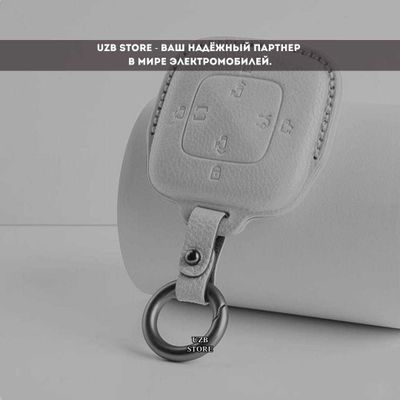 Zeekr bluetooth chexol | Кожаный чехол для пульта моделей Zeekr.