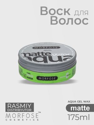 Gel-mum barcha turdagi sochlar uchun Morfose Wax, mega fiksatsiya