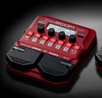 Новый процессор эффектов для бас-гитар Zoom B1 FOUR