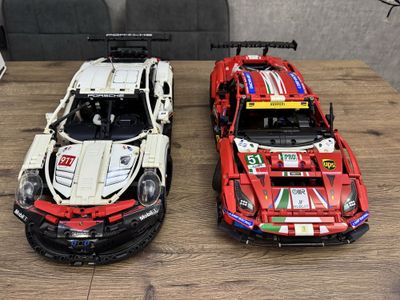 Lego Technic Porche и Ferrari б/у