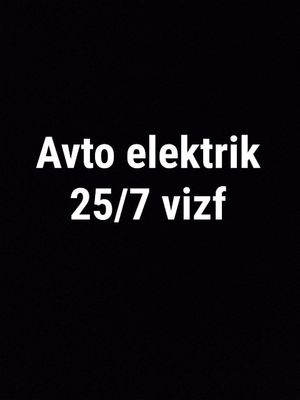 Elektirik xizmat 24/7 vizof