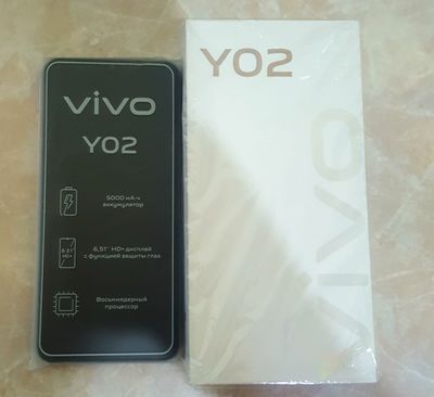 VIVO Y 02 с коробкой