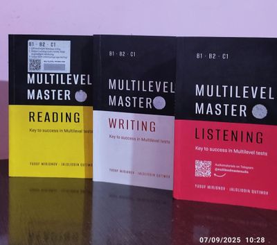 Cefr imtihonga tayyorgarlik uchun multilevel kitoblar toplami