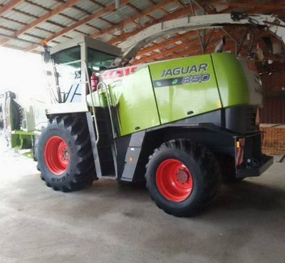 Claas Jaguar 850. Yana bir yangi texnikamiz yetib keldi.2006 y.