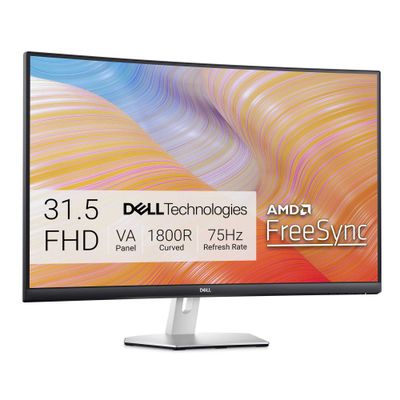 Монитор Dell 32" 1080p FHD LED Curved Monitor 75hz8ms FreeSync S3222HN