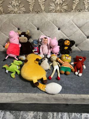Мягкие игрушки .