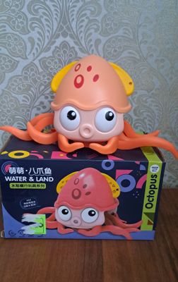 Осьминог заводной , игрушка, новая.