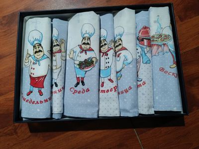 Полотенца по дню недели