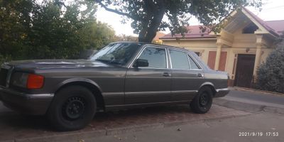 Mercedes benz (restayling) W126 дипломат