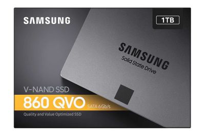 Твердотельные накопители SSD Samsung 860 QVO 1TB