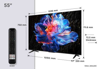 Tcl 55v6c, 4k hdr, dolby audio, va матрица, +доставка, +прошивка
