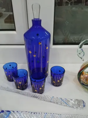 Коньячный сервиз Богемия