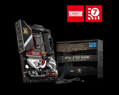 Новая Материнская плата MSI MAG Z790 Edge Monster Hunter Edition DDR5.