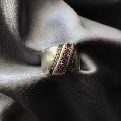 Редкое серебряное кольцо СССР
