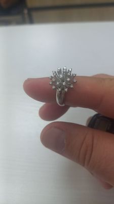 Срочно продам бриллиант кольцо 750 проба