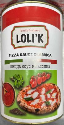 Пицца соус ТМ LOLIK классика ж/б 4,1 кг