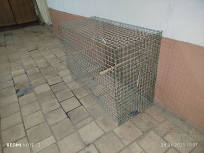 Клетка из габион Российской матерял