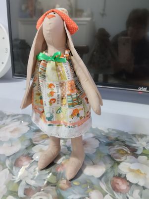 Мягкая игрушка зайка