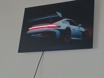 Готовый led poster