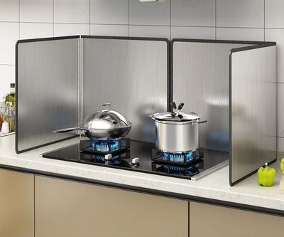 Кухонная газовая перегородка защита от брызга масл