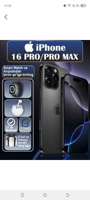 iPhone 16pro max 128/256GB