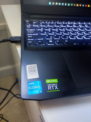 Lenova Ideapad gaming i5 rtx 3050 video karta noutbuk notebook ноутбук