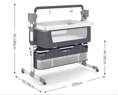 Детская электрическая люлька прикроватная кроватка Даставка бесплатная
