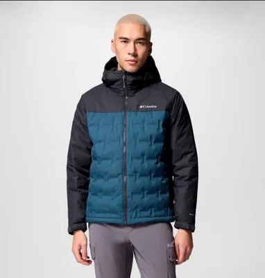 Colombia Men's Grand Trek™ III Down Hooded Jacket