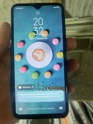 Redmi 9. xolati. yaxshi. ishlashi. idyal