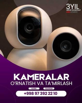 KAMERA va Konditsioner O'RNARISH
