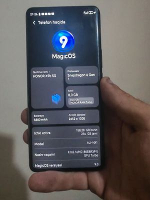 Honor x9B holati ideal