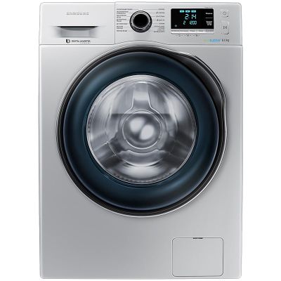 Стиральная машина Samsung WW80J6210CSOLD — Серый стиль и функциональность