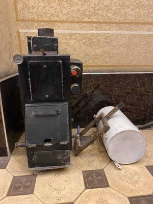 Котел 10КВ Китоб + бачок + Тэн аристон 3 квт + горелка газовая