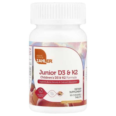 Zahler Junior D3 K2 Д3 К2 90 таблеток