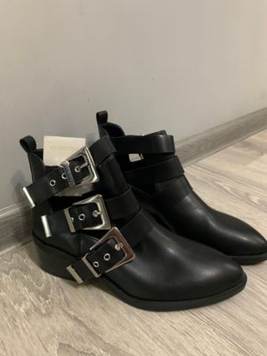 женские ботинки Pull&Bear с биркой