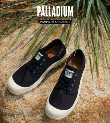 PALLADIUM - Pampa OX Organic (Синий)