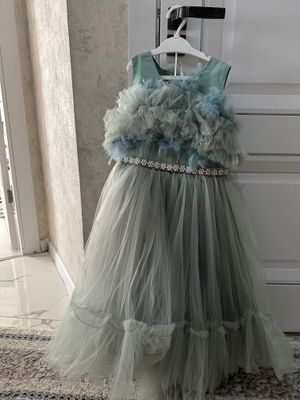 Платье 4-6 лет, б/у
