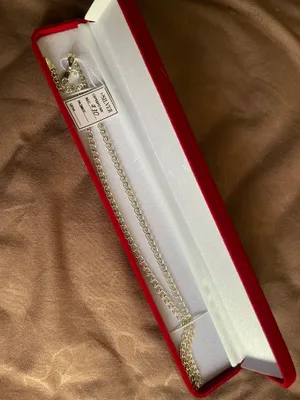 Продам серебряную цепочку