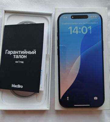 iPhone 16 Pro 256Gb. Sim+Esim. Ak.100%