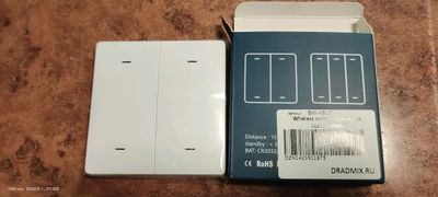 умная клавиша Wireless switch Tuya Zigbee 4