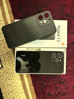 Redmi 12 Midnight Black pamid 4GB RAM 128GB ROM
