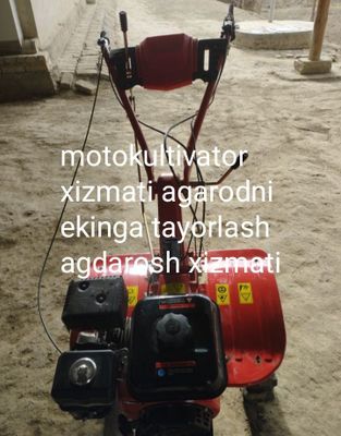 Yer xaydaydigan motokultivator xizmati